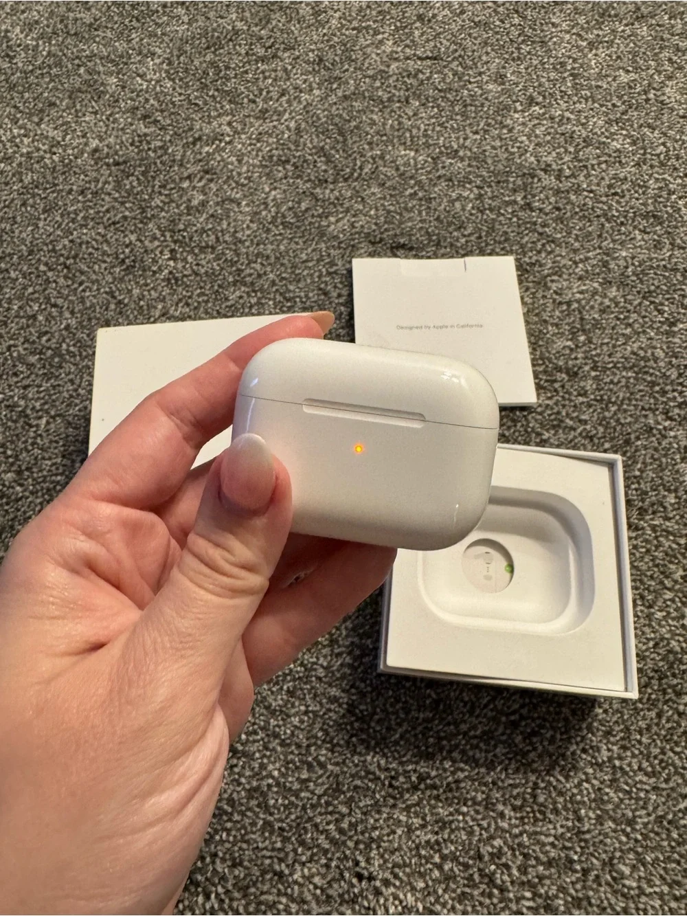 NEW Apple AirPods Pro 2nd Generation Earbuds with Charging Case in White